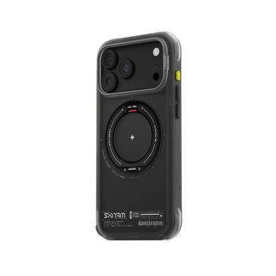 Чохол для iPhone 18 Pro Max Skinarma Atlas (2026) (Mag-Charge + Drift-Node&trade; Bumper) Black
