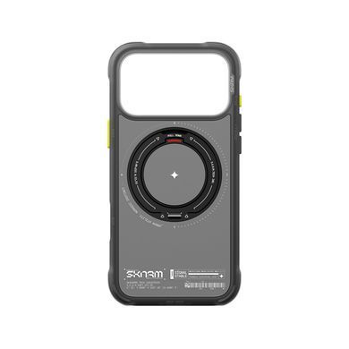 Чохол для iPhone 18 Pro Max Skinarma Atlas (2026) (Mag-Charge + Drift-Node&trade; Bumper) Black