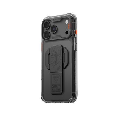 Чохол для iPhone 18 Pro Max Skinarma Helio Ce (Mag-Charge + Grip-Stand) Graphite