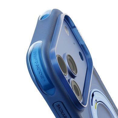 Чохол для iPhone 18 Pro Max Skinarma Atlas (2026) (Mag-Charge + Drift-Node&trade; Bumper) Blue