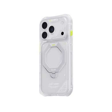 Чехол для iPhone 18 Pro Skinarma Saturn (2026) (Mag-Charge with Rotating Kick-stand) Frost