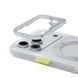 Чехол для iPhone 18 Pro Skinarma Saturn (2026) (Mag-Charge with Rotating Kick-stand) Frost