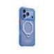 Чохол для iPhone 18 Pro Skinarma Saturn (2026) (Mag-Charge with Rotating Kick-stand) Blue