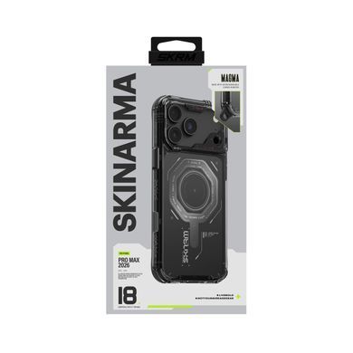 Чехол для iPhone 18 Pro Max Skinarma Magma (2026) Mag-Charge Graphite