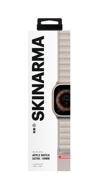 Ремінець Skinarma Apple Watch Strap Kobu 49/45/44 mm Ivory