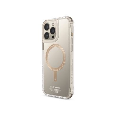 Чохол для iPhone 16 Pro 6.3 Skinarma Saido Prime (2024) Mag-Charge Champagne