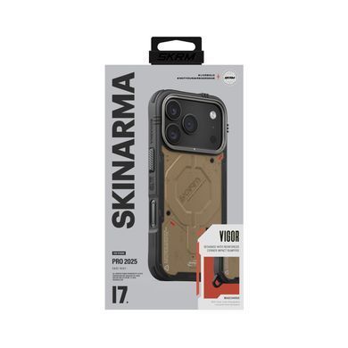 Чохол для iPhone 17 Pro Skinarma Vigor (Mag-Charge) Stone