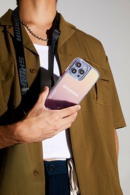 Чохол для iPhone 14 Pro Skinarma Kiru Hologram with Lanyard Hologram