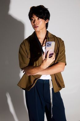 Чохол для iPhone 14 Pro Skinarma Kiru Hologram with Lanyard Hologram