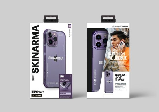 Чехол для iPhone 14 Pro Skinarma Iro Purple