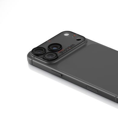Захисне скло для камери iPhone 18 Pro Max Skinarma Atlas Aluminium Camera Lens Protector with IONIX&trade; Glass Black