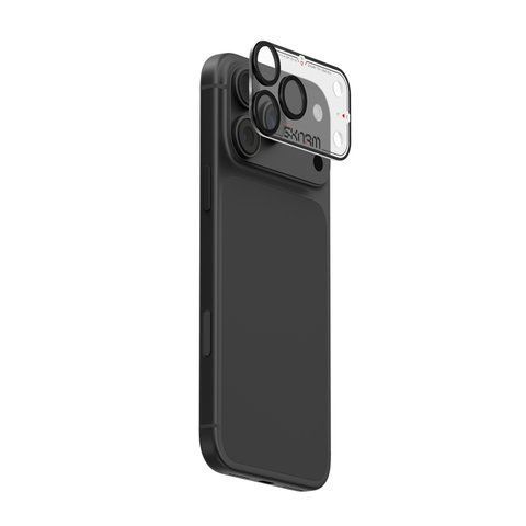 Захисне скло для камери iPhone 18 Pro Max Skinarma Atlas Aluminium Camera Lens Protector with IONIX&trade; Glass Black
