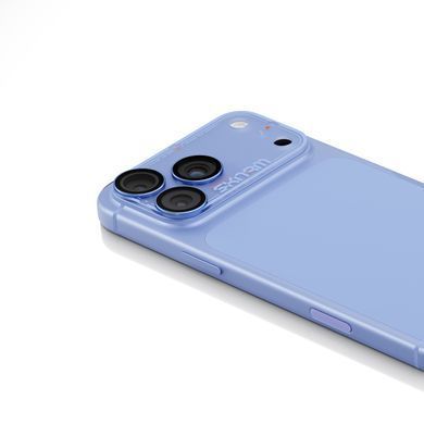 Захисне скло для камери iPhone 18 Pro Max Skinarma Atlas Aluminium Camera Lens Protector with IONIX&trade; Glass Blue
