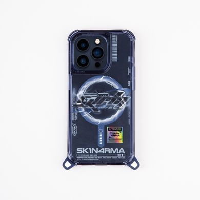 Чехол для iPhone 15 Pro Max Skinarma Bolt (Mag-Charge) Blue