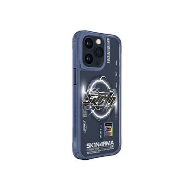 Чехол для iPhone 15 Pro Max Skinarma Bolt (Mag-Charge) Blue