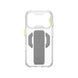 Чехол для iPhone 18 Pro Skinarma Helio Ce (Mag-Charge + Grip-Stand) Clear