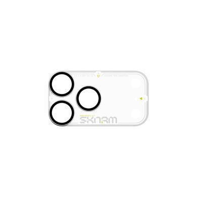 Захисне скло для камери iPhone 18 Pro Skinarma Atlas Aluminium Camera Lens Protector with IONIX&trade; Glass White