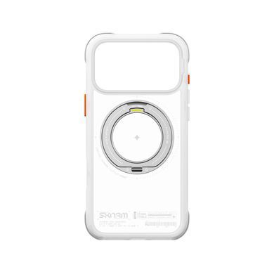 Чохол для iPhone 18 Pro Max Skinarma Atlas (2026) (Mag-Charge + Drift-Node&trade; Bumper) Frost