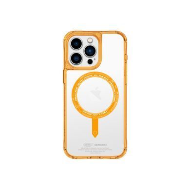 Чохол для iPhone 15 Pro Skinarma Saido Sunburst Mag-Charge Orange