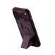 Чехол для iPhone 18 Pro Max Skinarma Helio Ce (Mag-Charge + Grip-Stand) Burgundy