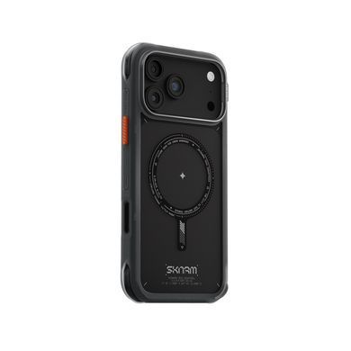 Чохол для iPhone 18 Pro Max Skinarma Avion (2026) (Mag-Charge + Drift-Node&trade; Bumper) Black