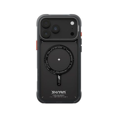 Чохол для iPhone 18 Pro Max Skinarma Avion (2026) (Mag-Charge + Drift-Node&trade; Bumper) Black