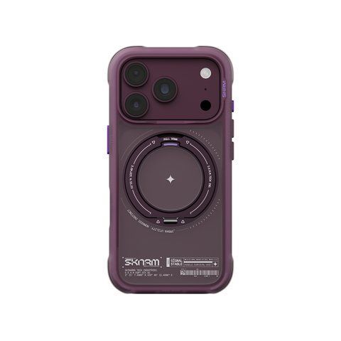 Чохол для iPhone 18 Pro Skinarma Atlas (2026) (Mag-Charge + Drift-Node&trade; Bumper) Burgundy