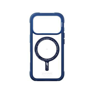 Чохол для iPhone 18 Pro Skinarma Avion (2026) (Mag-Charge + Drift-Node&trade; Bumper) Blue