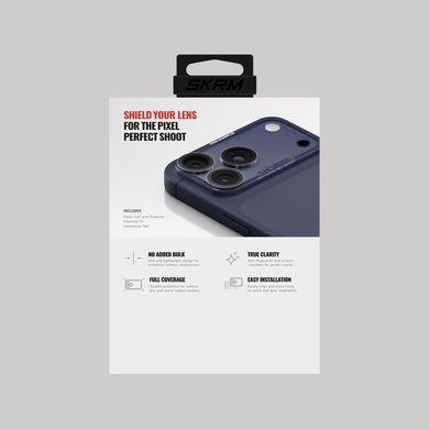 Захисне скло для камери iPhone 17 Pro Max Skinarma Magma Full Matte Camera Lens Protector Blue