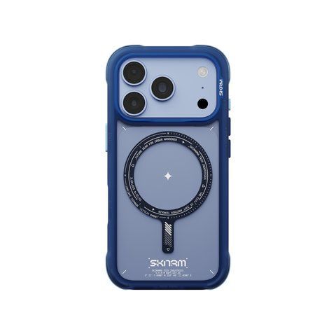Чехол для iPhone 18 Pro Skinarma Avion (2026) (Mag-Charge + Drift-Node&trade; Bumper) Blue