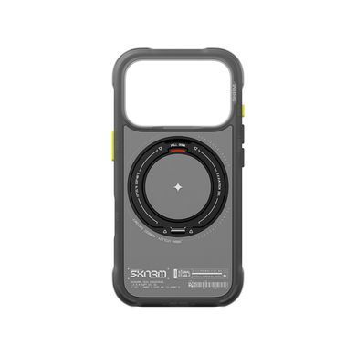 Чохол для iPhone 18 Pro Skinarma Atlas (2026) (Mag-Charge + Drift-Node&trade; Bumper) Black
