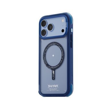 Чехол для iPhone 18 Pro Max Skinarma Avion (2026) (Mag-Charge + Drift-Node&trade; Bumper) Blue