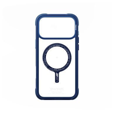 Чехол для iPhone 18 Pro Max Skinarma Avion (2026) (Mag-Charge + Drift-Node&trade; Bumper) Blue
