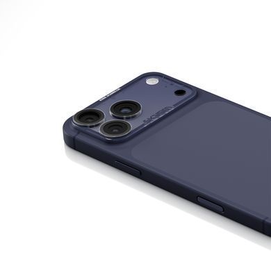 Захисне скло для камери iPhone 17 Pro Skinarma Magma Full Matte Camera Lens Protector Blue