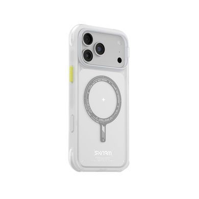 Чохол для iPhone 18 Pro Max Skinarma Avion (2026) (Mag-Charge + Drift-Node&trade; Bumper) Frost