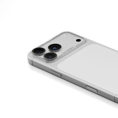 Захисне скло для камери iPhone 17 Pro Skinarma Magma Full Matte Camera Lens Protector Grey