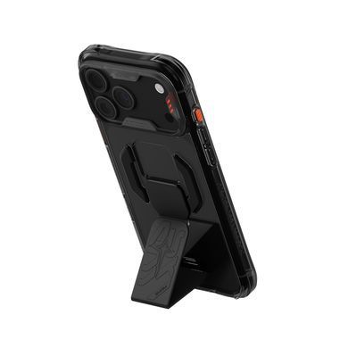 Чохол для iPhone 18 Pro Skinarma Helio Ce (Mag-Charge + Grip-Stand) Graphite